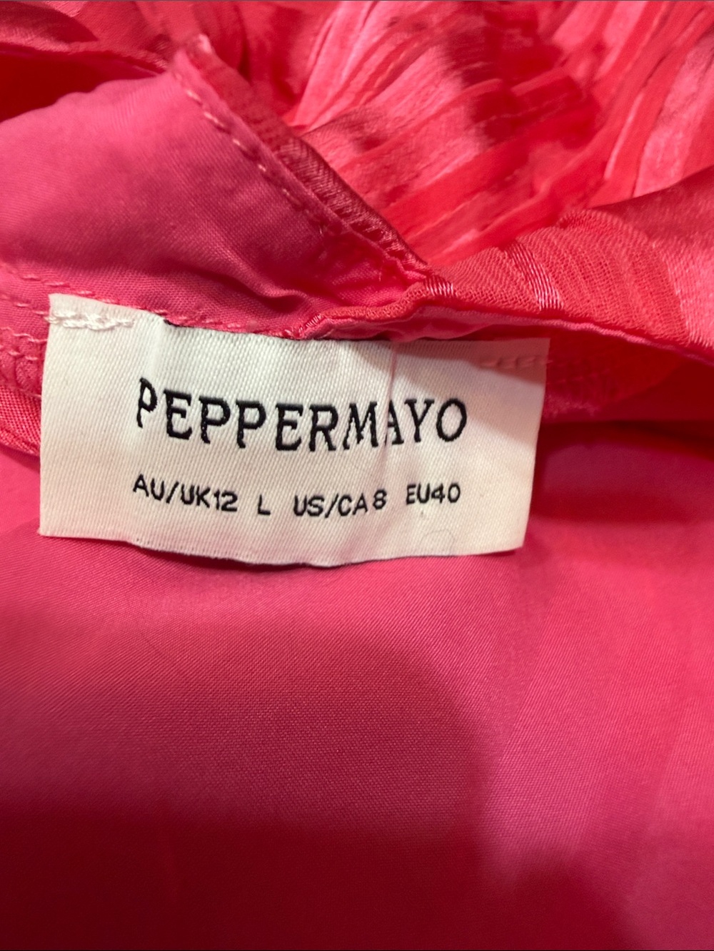 Peppermayo Willow Chiffon Mini Dress - Picture 4 of 7